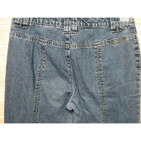 Vintage DKNY Jeans Denim Size 4 100% Cotton w/ Seams on Front and Back of Legs - Picture 7 of 10